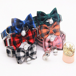 Lindo <span class=keywords><strong>Collar</strong></span> para Gato con Lazo de Mariposa y Campana, Ajustable, con Correa a Juego para Gatitos y Perros Pequeños, Anillo para el Cuello para Pasear Mascotas - Product Image 5
