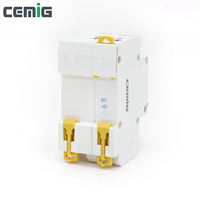 Disjoncteur différentiel miniature Cemig SMGB1L-63 ELCB 30mA 63A Max. Boîte de distribution de modules à courant résiduel à usage général