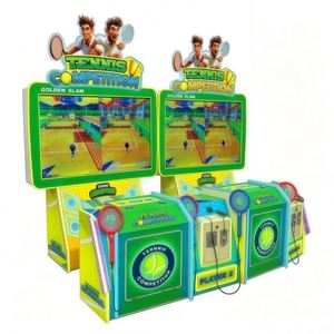 Équipement de divertissement électrique : Console de jeu de combat sportif pour deux joueurs, modèle Tennis Master d'intérieur, best-seller, du fabricant - Product Image 4