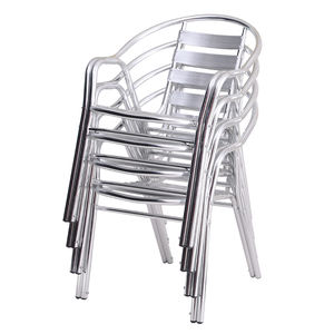 Silla de aluminio para exteriores de alta calidad para uso en patio exterior, sillas de jardín - Product Image 4