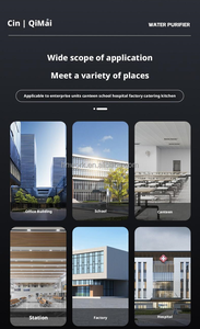 वाणिज्यिक रसोई ऑल-इन-वन मशीन, पांच स्तर रिवर्स ऑस्मोसिस वाणिज्यिक पानी प्यूरीफायर - Product Image 5