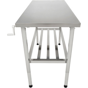 <span class=keywords><strong>Table</strong></span> de travail pliable en acier inoxydable <span class=keywords><strong>pour</strong></span> cuisine commerciale, fabrication, <span class=keywords><strong>marché</strong></span> fermier et présentation de produits en gros - Product Image 1