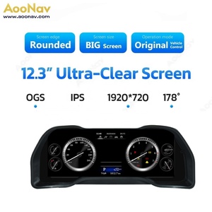 จอ LCD ดิจิตอลสำหรับรถยนต์ Toyota 4Runner ปี 2014-2020 แผงหน้าปัดมาตรวัดความเร็วเสมือนจริง จอแสดงผลขนาด 12.3 นิ้ว สำหรับพวงมาลัยซ้ายและขวา - Product Image 4