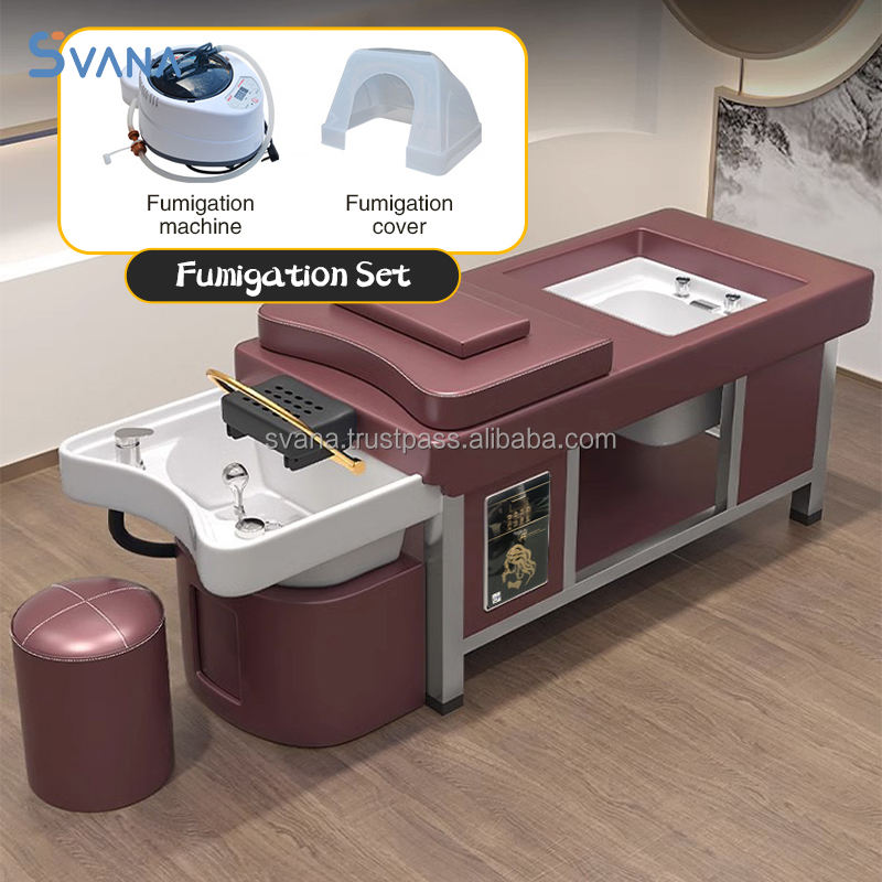 เตียง + การไหลเวียนของน้ำ + การรมควัน