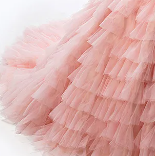 Serene Hill HTA0005 Abito da Cerimonia Rosa a Strati per Bambine, Vestito da Sera per Ragazze Adolescenti Pronto per la Spedizione - Product Image 2