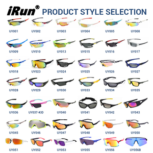 <span class=keywords><strong>IRun</strong></span> Ciclismo Gafas de sol Logotipo personalizado Polarizado Deportes PC Marco Correr Gafas de sol Béisbol Golf Juventud Softball Gafas de sol - Product Image 5