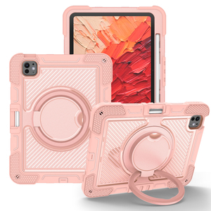เคสแท็บเล็ตสำหรับไอแพดแอร์ 11 ขาตั้งหมุนได้ 360 องศา ที่จับมือ และสายสะพายไหล่แบบถอดได้ ฝาครอบป้องกันกันกระแทก - Product Image 6