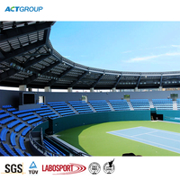 Siège de stade de protection UV pour terrain de jeu extérieur pour court de tennis