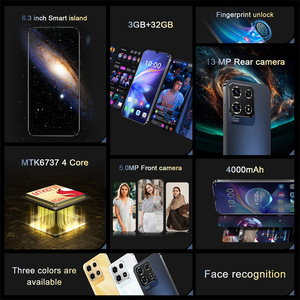 Note30 Pro Điện Thoại Thông Minh 6.3 Inch 3 + 32GB Rom 5 + 13MP Dual Sim <span class=keywords><strong>Google</strong></span> Chơi Cửa Hàng Điện Thoại Di Động Android Điện Thoại Di Động - Product Image 3
