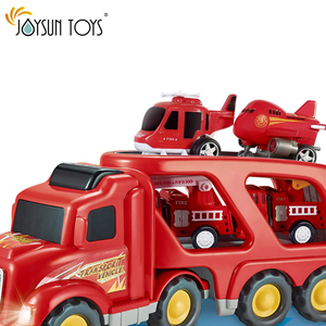 <span class=keywords><strong>Camion</strong></span> <span class=keywords><strong>de</strong></span> lutte contre l'incendie avec 4 petites voitures <span class=keywords><strong>de</strong></span> <span class=keywords><strong>dessin</strong></span> <span class=keywords><strong>animé</strong></span>, véhicules colorés, <span class=keywords><strong>camion</strong></span> <span class=keywords><strong>de</strong></span> Transport - Product Image 4