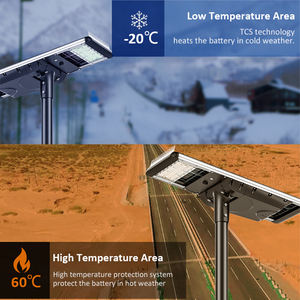 산업용 태양광 가로등 30W 60W 80W 100W 200W 야외 태양광 조명 (태양광 기둥 포함) 내구성 있는 LED 가로등 - Product Image 4
