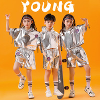 Vêtements de jazz pour enfants, salopettes, combinaisons, vêtements hip-hop pour garçons, costumes pour filles, tenue de danse de rue
