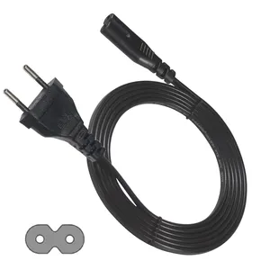 Extension Pin Core Figure 8 Iec-C7 Ac And Iec Cable Desktop 2 Prong Cee7-16 To Iec320-C7 Plug C7 Power Cord
