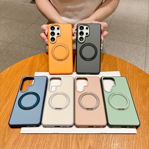 เคสโทรศัพท์แม่เหล็กผิวด้านคุณภาพสูงสำหรับ Samsung S26 S25 S24พิเศษพร้อม ° 360ห่วงโลหะฝาครอบป้องกันกันกระแทก - Product Image 2