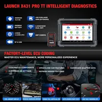 Nuevo Lanzamiento X431 Pro TT, Herramienta de Diagnóstico para Todos los Sistemas, Escáner Bluetooth OBD2, 12V, Calibración ADAS, Analizador de Diagnóstico Automotriz