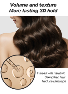 Spray pour les cheveux bio de marque privée formule anti-frisottis améliorant la brillance pour les cheveux secs ou bouclés commande en gros de marque personnalisée pour les femmes - Product Image 4