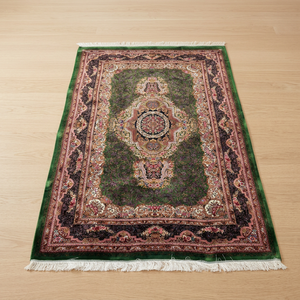 Tapis de luxe moderne en soie pure noué à la main, lavable, antidérapant, de haute qualité, pour salon, chambre et hôtel - Product Image 1