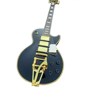 Factory Direct Sales of High-quality Professional Black Electric Guitars