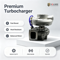 Turbocompresseur HX60W compatible avec moteur diesel universel, ensemble complet de turbocompresseur, pièce de rechange pour excavatrice