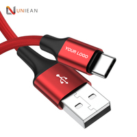 UNIEAN Venta al por mayor 3M Micro 2,0 USB A a C Cable 5V2A Tipo C Usb Cable de carga rápida Cables de datos para iPhones