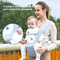 AIXINTU 2026 Porte-bébé Ergonomique en Coton avec Siège de Hanche Respirant de Haute Qualité pour Nouveau-nés et Bébés de 0 à 36 Mois – Idéal pour les Voyages et la Détente 45