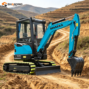 Mini Excavadora con Motor Euro 5 de 1.6 Toneladas, Micro Excavadora Diesel, Excavadora Agrícola Pequeña, Mini Excavadora Yanmar, Envío Gratis - Product Image 6
