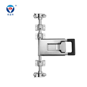 מפעל סין מיכל מקרר משאיות דלת חלקי מנעול ואביזרים יצרן מיכל דלת מתכת מנעול דלת מתכת - Product Image 2