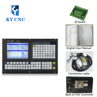 Système de commande de fraisage CNC 3 axes KYCNC 980MC, pack PLC + servomoteur AC et pilote pour la rénovation de machines de fraisage anciennes