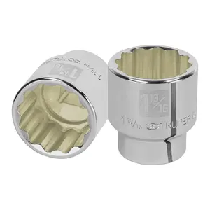 บ็อกซ์ 3 ชิ้น ประแจบล็อก 12 จุด ขนาด 1-13/16 นิ้ว หัวขัน 3/4 นิ้ว ยี่ห้อ TRUPER - Product Image 1