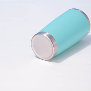 Tasse de voyage en acier inoxydable à revêtement en poudre de 20oz 30oz, café vierge isolé sous vide à double paroi avec logo personnalisé - Product Image 4