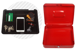 Salvadanaio di sicurezza in metallo di fornitura di fabbrica per denaro in contanti per la casa e l'ufficio - Product Image 3