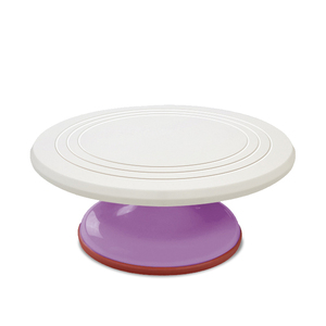 ที่วาง<span class=keywords><strong>คั</strong></span><span class=keywords><strong>พ</strong></span><span class=keywords><strong>เค้ก</strong></span>แบบหมุนทำจาก<span class=keywords><strong>พ</strong></span>ลาสติกขนาด12นิ้วสำหรับตกแต่งงานแต่งงานอุปกรณ์ทำเค้กที่จำเป็น - Product Image 5