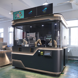 Kiosque à café automatique extérieur robotisé, distributeur automatique de café, machine à café robotisée - Product Image 3
