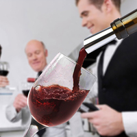 Disque verseur de vin réutilisable, anti-goutte, flexible, accessoire pour bouteille de vin, pour bar à domicile
