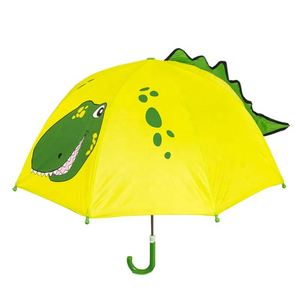 Paraguas Recto Personalizable y Económico para Niños de Jardín de Infancia de 2 a 6 Años, con Protección Solar, Varillas de Hierro, 70 cm de Diámetro Abierto, Diseño de Dibujos Animados - Product Image 3