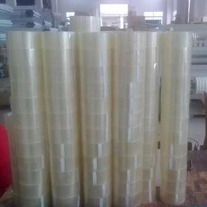 Chất lượng cao trong suốt nhựa <span class=keywords><strong>Bopp</strong></span> carton niêm phong Băng 45mic duy nhất hai mặt rõ ràng dính Sticker không thấm nước miễn phí của Acrylic - Product Image 5