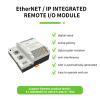 Prix de gros 16 entrées et sorties numériques Module IO à distance Contrôleur de programmation Profinet Plc