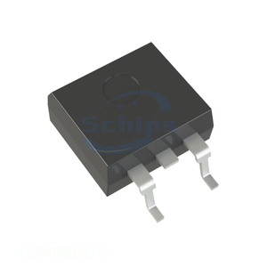 MC7905BD2TG Circuit intégré de gestion de l'alimentation (PMIC) TO-263 3, D2PAK (2 fils + languette), TO-263AB IC Régulateur linéaire 5V 1A D2PAK Ele - Product Image 1