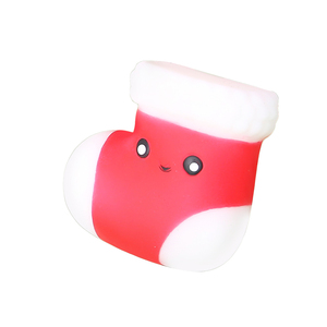 2025 OEM Colorful Cute Christmas Doll Taba Squishy Toys Eco-friendly TPR Stress Relief Fidget Toys for Kids - Product Image 5