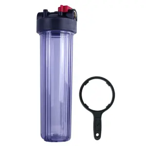 20inch single stage jumbo housing transparent water purification