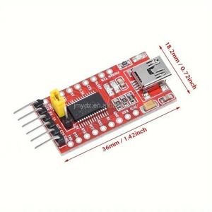FT232RL <b>Adapter</b> <b>USB</b> to TTL 3.3V 5V Dedicated Download Line Mini Interface FT232RL Module - Product Image 4