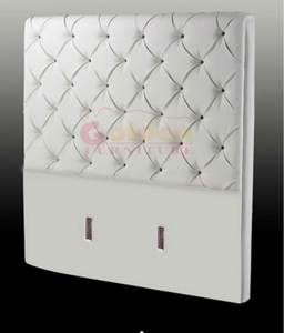 Moderno Bianco di Cristallo Farcito Morbido Re Testiera Del <span class=keywords><strong>Letto</strong></span> - Product Image 2