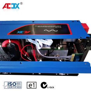 Convertisseur de fréquence <span class=keywords><strong>ADDX</strong></span> à onde sinusoïdale pure 3/5/6KW 12V/24V/48V DC vers AC pour voiture avec garantie d'un an - Product Image 4