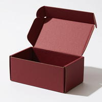 Boîte d'expédition en carton ondulé personnalisée à succès, matériaux recyclés robustes, emballage de cadeaux pour les petites entreprises