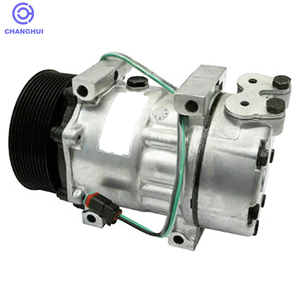 Compresor de Aire Acondicionado 1888032, Compresor de CA 1531196 para Scania Serie P-/G-/<span class=keywords><strong>R</strong></span>-/T-, Nuevo, Compresor de CA de 12V, NRF32705 - Product Image 3