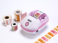 Printer Label Thermal Portabel HOP-HL2200 56mm USB+BT 203DPI, Mendukung Barcode 1D+2D, Cetak Stiker Pengiriman Digital