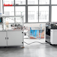 Machine de fabrication de sacs à déjections pour animaux de compagnie en rouleaux de plastique haute résistance avec PLC et moteur, résistante aux fuites, certifiée CE, 100-180 pièces/min