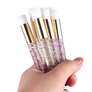 Plastic Eyelash Shampoo <b>Brush</b> Handheld Deep Cleansing Lash <b>Brush</b> for Nose Face Eyebrow Makeup Beauty Tool - Product Image 3