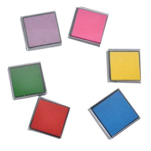 Mignon Inkpad Artisanat À Base D'huile BRICOLAGE Tampons Encreurs pour Tampons En Caoutchouc Tissu Scrapbook Décor De <span class=keywords><strong>Mariage</strong></span> Tampon D'<span class=keywords><strong>empreinte</strong></span> Digitale - Product Image 1