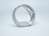 Kabel Data USB-C ke USB-C Tipe-C 1.8m, Kabel Jalinan PD60W 5A Pengisian Cepat, Bahan TPE untuk Ponsel
